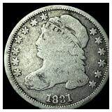 1831 Silver Capped Bust Dime LIGHTLY  CIRCULATED
