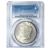 1878-CC Morgan Silver Dollar PCGS MS63