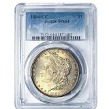 1884-CC Morgan Silver Dollar PCGS MS64