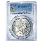 1879-O Morgan Silver Dollar PCGS MS64