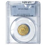 1879 Shield Nickel PCGS PR65