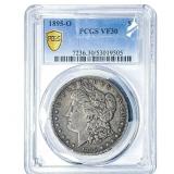1895-O Morgan Silver Dollar PCGS VF30