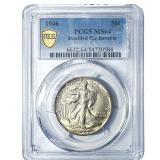 1946 Walking Liberty Half Dollar PCGS MS64 Doubled