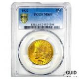 1932 $10 Gold Eagle PCGS MS64