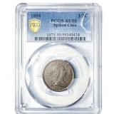 1804 1/2C Spiked Chin PCGS AU50