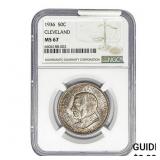 1936 Cleveland Half Dollar NGC MS67