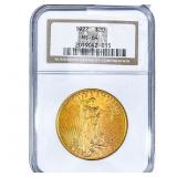1922 $20 Gold Double Eagle NGC MS64