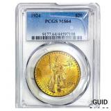1924 $20 Gold Double Eagle PCGS MS64