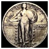 1927-S Silver Standing Liberty Quarter LIGHTLY CIR