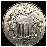1867 Shield Nickel UNCIRCULATED