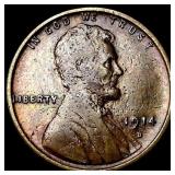 1914-D Lincoln Wheat Cent CLOSELY UNCIRCULATED