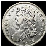 1832 Capped Bust Half Dollar NEARLY UNCIRCULATED