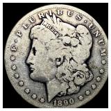 1890-CC Silver Morgan Dollar NICELY CIRCULATED