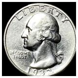 1932-D Silver Washington Quarter CLOSELY UNCIRCULA