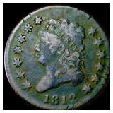 1812 Classic Head Large Cent HIGH GRADE