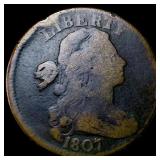 1807 Draped Bust Large Cent NICELY CIRCULATED
