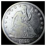 1875-S Silver Half Dollar NICELY CIRCULATED