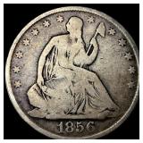1856-O Silver Half Dollar NICELY CIRCULATED