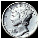 1927 Mercury Dime CLOSELY UNCIRCULATED