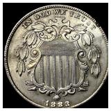 1883 Shield Nickel UNCIRCULATED