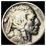 1918-S Buffalo Nickel LIGHTLY CIRCULATED