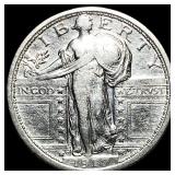 1917 Standing Liberty Quarter NEARLY UNCIRCULATED
