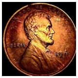 1911 Lincoln Wheat Cent CLOSELY UNCIRCULATED