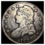 1832 Capped Bust Half Dollar LIGHTLY CIRCULATED
