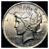 1924 Peace Silver Dollar HIGH GRADE