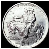 1925 Stone Mountain Silver Half Dollar UNCIRCULATE