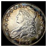 1828 Capped Bust Half Dollar CLOSELY UNCIRCULATED