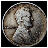1911-S Lincoln Wheat Cent HIGH GRADE