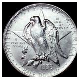 1938-S Silver Texas Independence Half Dollar UNCIR
