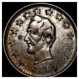 1864 Civil War Token 'O.K.' reverse CLOSELY UNCI