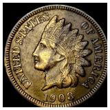 1908-S Indian Head Cent NEARLY UNCIRCULATED