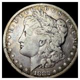 1882-CC Silver Morgan Dollar LIGHTLY CIRCULATED