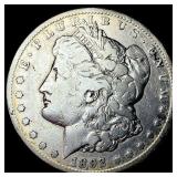 1892-CC Silver Morgan Dollar LIGHTLY CIRCULATED