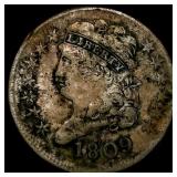 1809 Classic Head Half Cent ABOUT UNCIRCULATED
