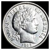 1913 Barber Dime CLOSELY UNCIRCULATED
