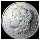 1878 Silver Morgan Dollar NEARLY UNCIRCULATED