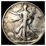 1920-S Silver Walking Liberty Half Dollar LIGHTLY
