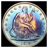 1875-S Silver Half Dollar (Seated Liberty) CLOSELY
