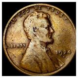 1924-D Lincoln Wheat Cent LIGHTLY CIRCULATED