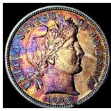 1909 Barber Dime UNCIRCULATED