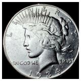 1934-S Silver Peace Dollar CLOSELY UNCIRCULATED