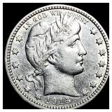 1915 Barber Quarter CLOSELY UNCIRCULATED
