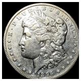 1896-O Silver Morgan Dollar NEARLY UNCIRCULATED