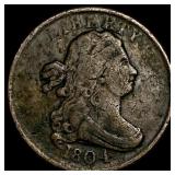 1804 Draped Bust Half Cent NICELY CIRCULATED