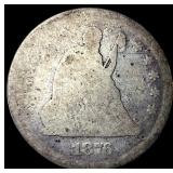 1876 Seated Liberty Quarter NICELY CIRCULATED