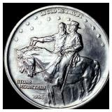 1925 Silver Stone Mountain Half Dollar UNCIRCULATE